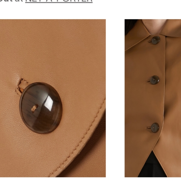 VINCE Lambskin Cropped Leather Jacket Womens Size 10 Butterscotch Soft Leather - Picture 6 of 6